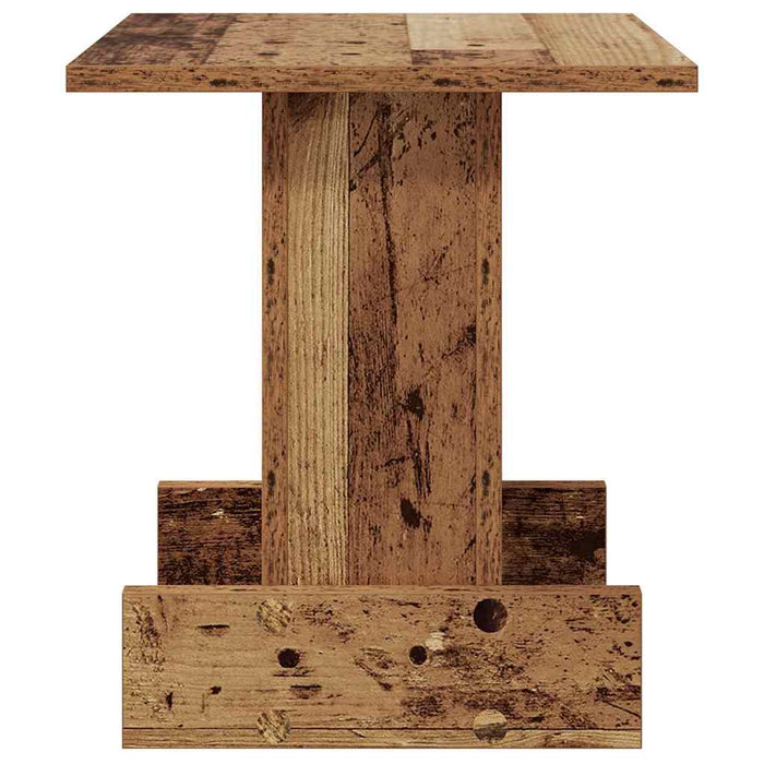 Masă laterală Lemn vechi 35,5 x 35 x 40 cm Lemn compozit - WALTI WALTI