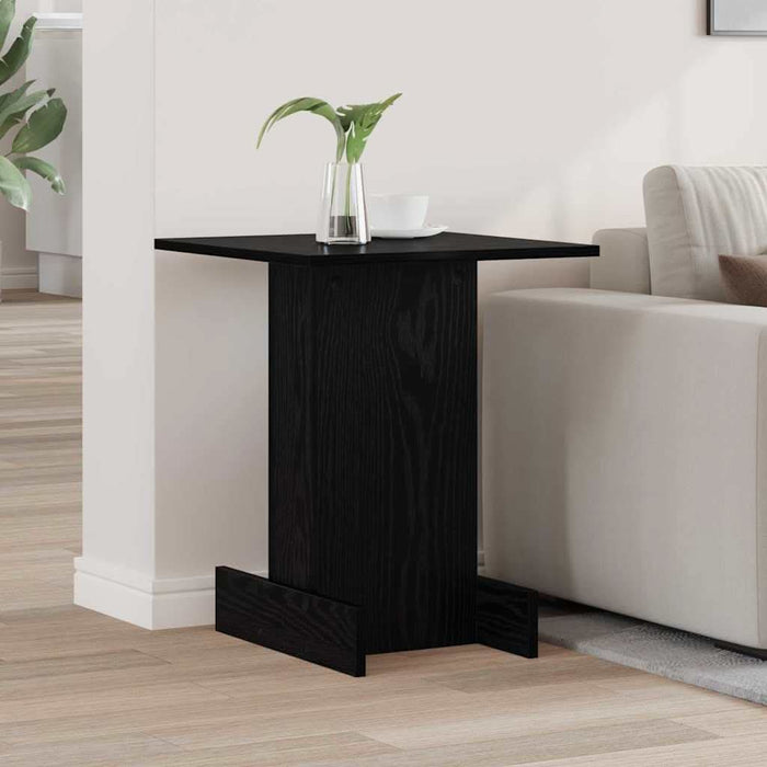 Masă laterală Stejar Negru 44,5 x 45 x 55 cm Lemn compozit - WALTI WALTI