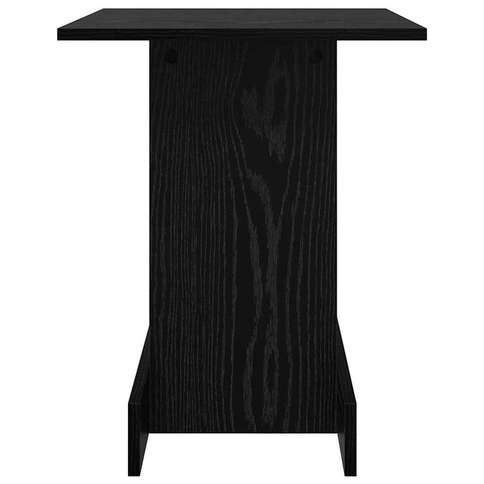 Masă laterală Stejar Negru 44,5 x 45 x 55 cm Lemn compozit - WALTI WALTI