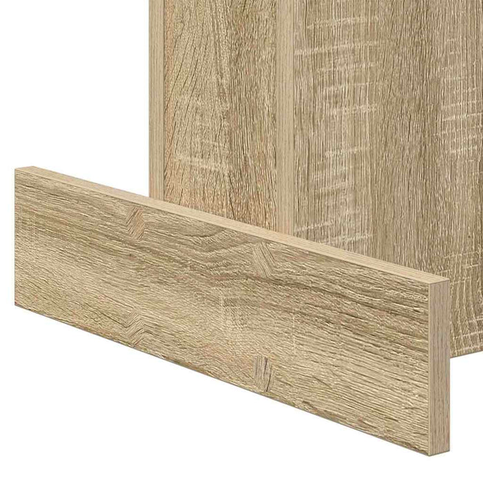 Masă laterală Stejar Sonoma 44,5 x 45 x 55 cm Lemn compozit - WALTI WALTI