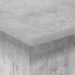 Masă laterală Gri din beton 44,5 x 45 x 55 cm Lemn compozit - WALTI WALTI