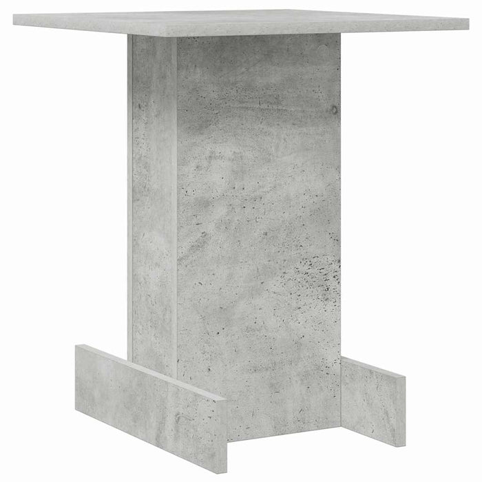 Masă laterală Gri din beton 44,5 x 45 x 55 cm Lemn compozit - WALTI WALTI