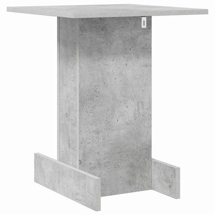 Masă laterală Gri din beton 44,5 x 45 x 55 cm Lemn compozit - WALTI WALTI