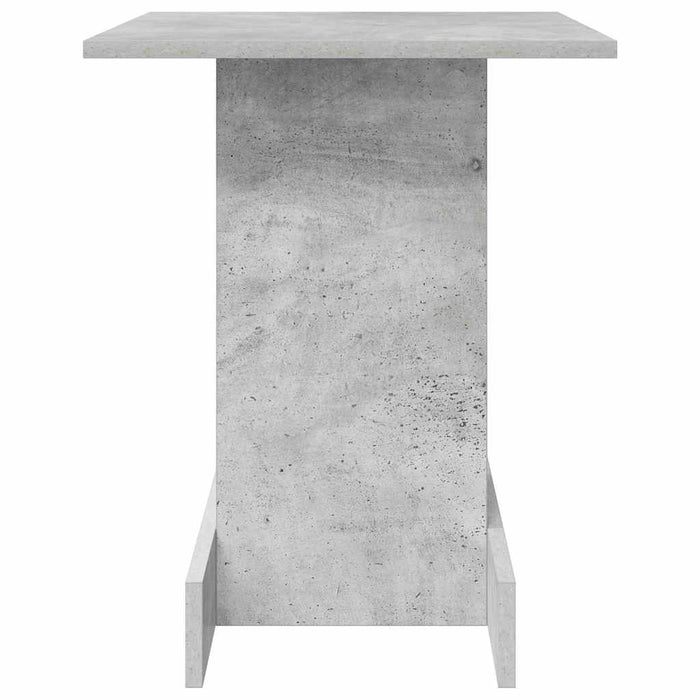 Masă laterală Gri din beton 44,5 x 45 x 55 cm Lemn compozit - WALTI WALTI