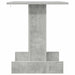 Masă laterală Gri din beton 44,5 x 45 x 55 cm Lemn compozit - WALTI WALTI
