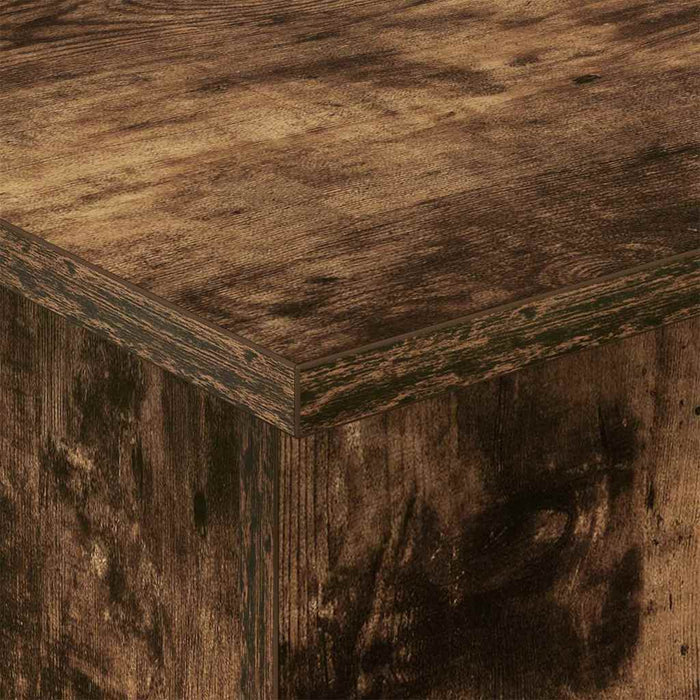 Masă laterală Stejar fumuriu 44,5 x 45 x 55 cm Lemn compozit - WALTI WALTI