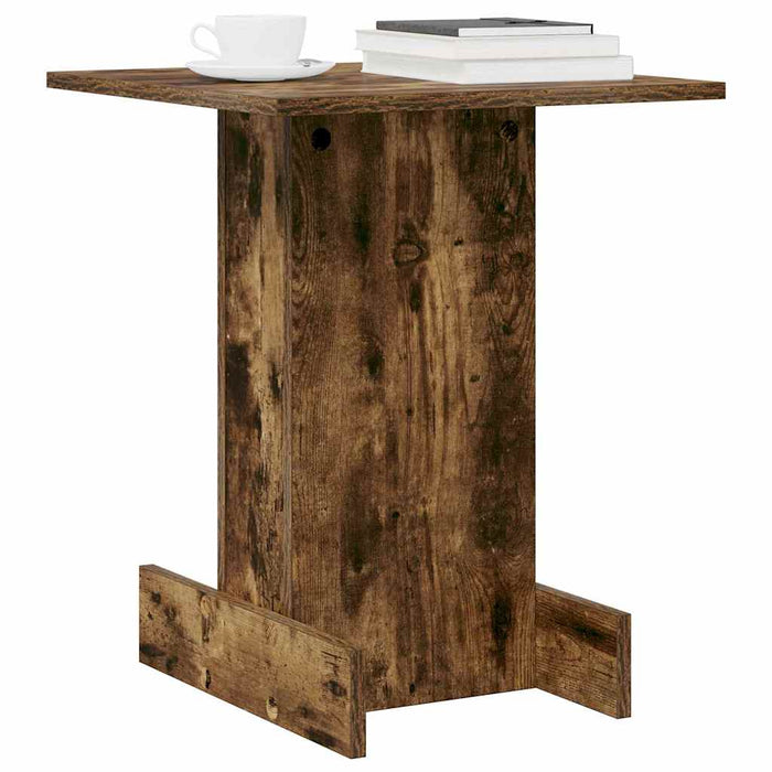 Masă laterală Stejar fumuriu 44,5 x 45 x 55 cm Lemn compozit - WALTI WALTI
