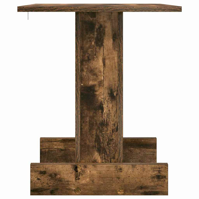 Masă laterală Stejar fumuriu 44,5 x 45 x 55 cm Lemn compozit - WALTI WALTI