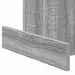 Masă laterală Gri Sonoma 44,5 x 45 x 55 cm Lemn compozit - WALTI WALTI