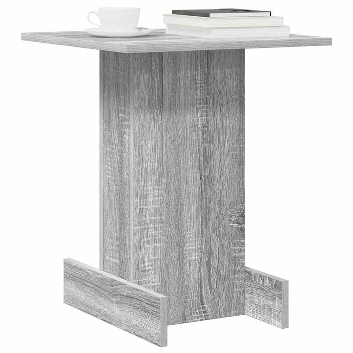 Masă laterală Gri Sonoma 44,5 x 45 x 55 cm Lemn compozit - WALTI WALTI