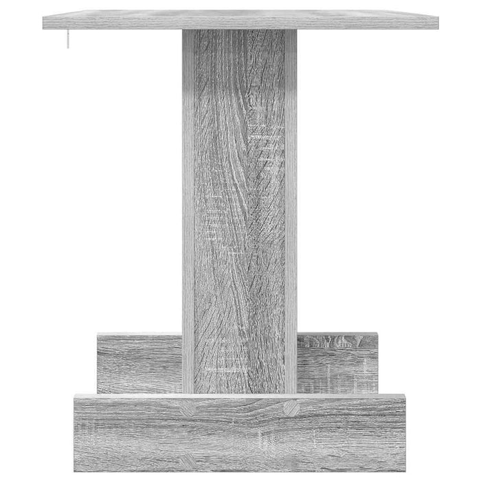Masă laterală Gri Sonoma 44,5 x 45 x 55 cm Lemn compozit - WALTI WALTI