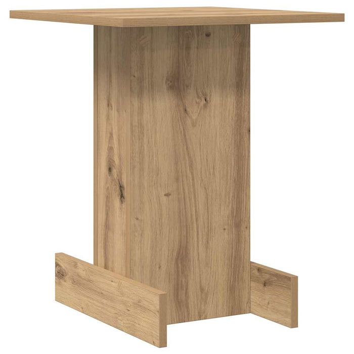 Masă laterală Stejar Artizanal 44,5 x 45 x 55 cm Lemn compozit - WALTI WALTI