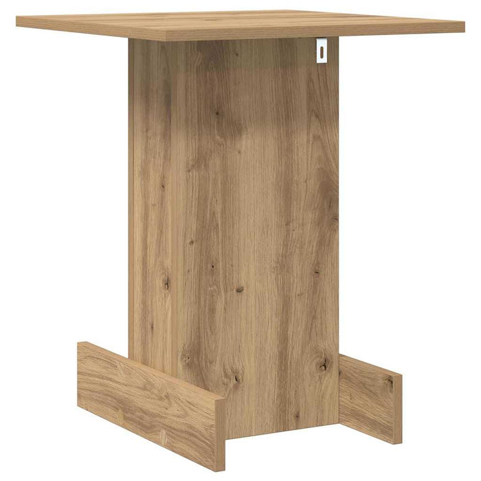 Masă laterală Stejar Artizanal 44,5 x 45 x 55 cm Lemn compozit - WALTI WALTI