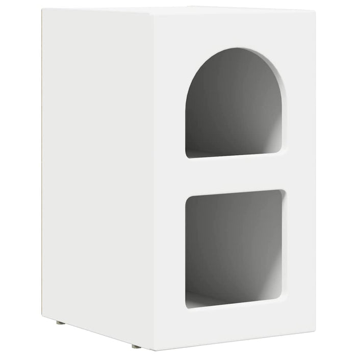 Noptieră Alb 29.5 x 35 x 50 cm Lemn compozit - WALTI WALTI