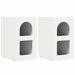 Noptieră 2 pcs Alb 29.5 x 35 x 50 cm Lemn compozit - WALTI WALTI