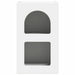Noptieră 2 pcs Alb 29.5 x 35 x 50 cm Lemn compozit - WALTI WALTI