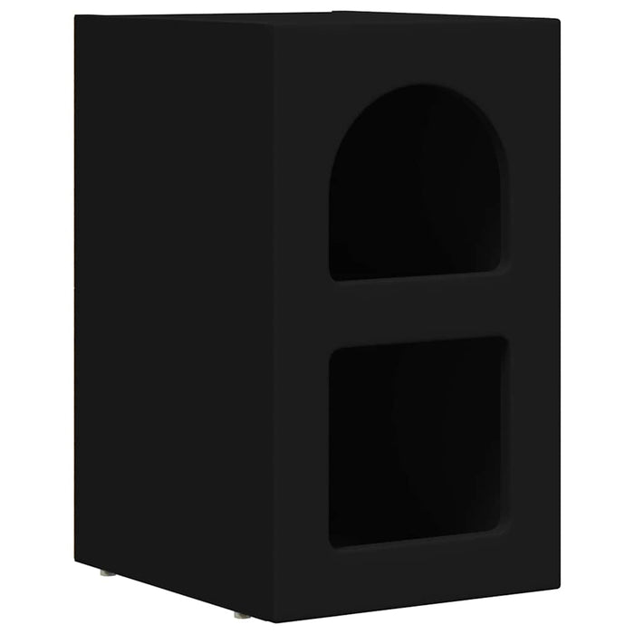 Noptieră Negru 29.5 x 35 x 50 cm Lemn compozit - WALTI WALTI
