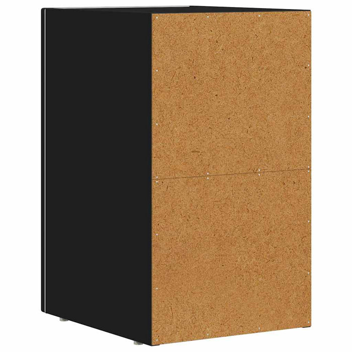 Noptieră Negru 29.5 x 35 x 50 cm Lemn compozit - WALTI WALTI