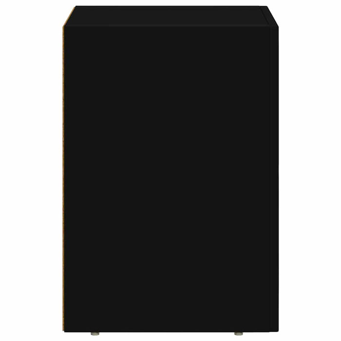 Noptieră Negru 29.5 x 35 x 50 cm Lemn compozit - WALTI WALTI