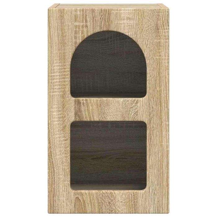 Noptieră 2 pcs Stejar Sonoma 29.5 x 35 x 50 cm Lemn compozit - WALTI WALTI