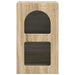 Noptieră 2 pcs Stejar Sonoma 29.5 x 35 x 50 cm Lemn compozit - WALTI WALTI