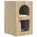 Noptieră 2 pcs Stejar Sonoma 29.5 x 35 x 50 cm Lemn compozit - WALTI WALTI
