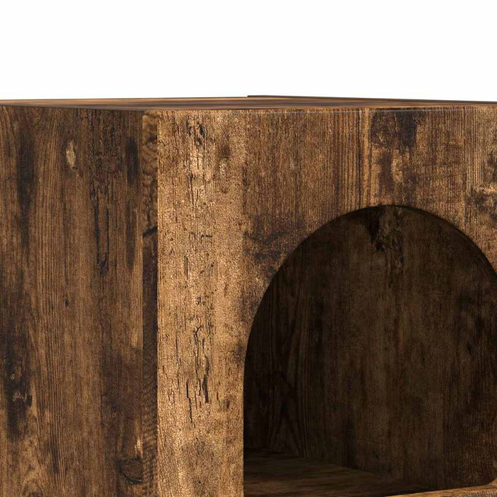 Noptieră Stejar fumuriu 29.5 x 35 x 50 cm Lemn compozit - WALTI WALTI