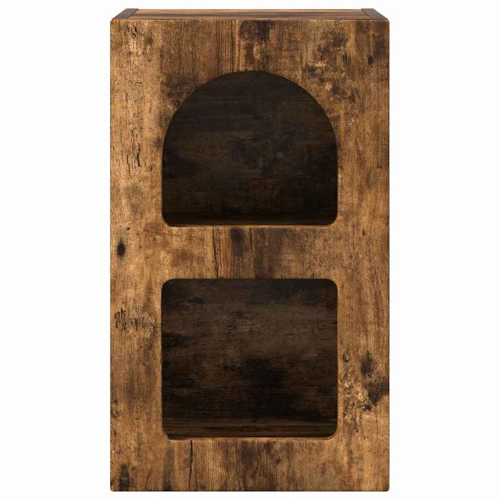 Noptieră Stejar fumuriu 29.5 x 35 x 50 cm Lemn compozit - WALTI WALTI