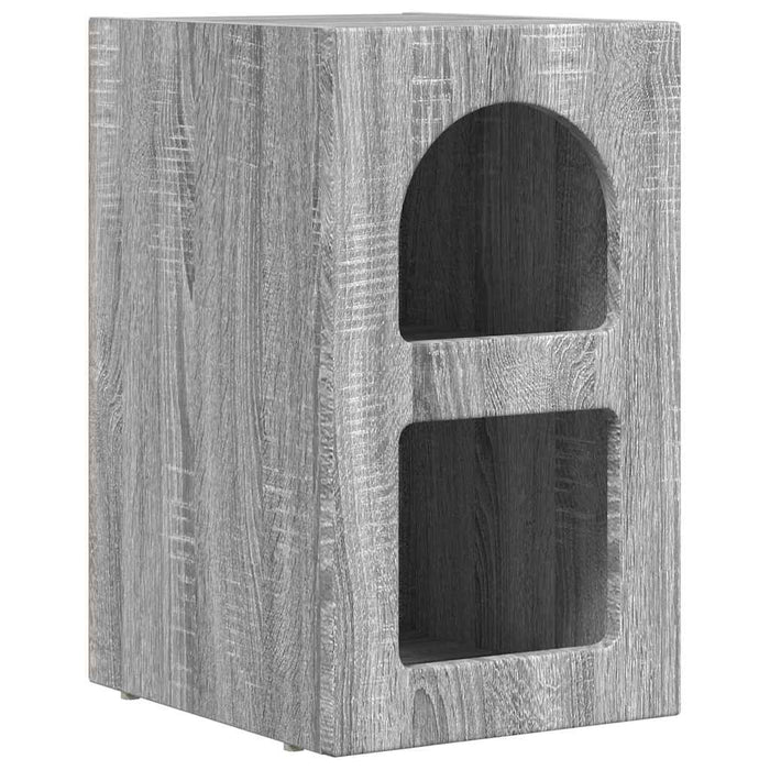 Noptieră Gri Sonoma 29,5 x 33,5 x 50 cm Lemn compozit - WALTI WALTI