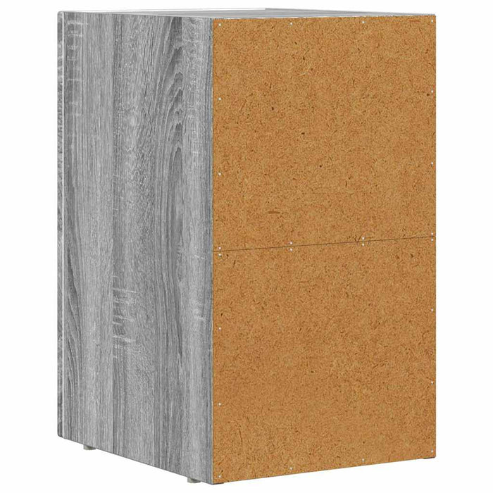 Noptieră Gri Sonoma 29,5 x 33,5 x 50 cm Lemn compozit - WALTI WALTI