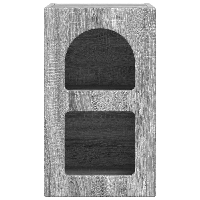 Noptieră Gri Sonoma 29,5 x 33,5 x 50 cm Lemn compozit - WALTI WALTI