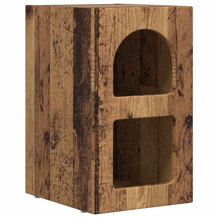 Noptieră 2 pcs Lemn vechi 29.5 x 35 x 50 cm Lemn compozit - WALTI WALTI