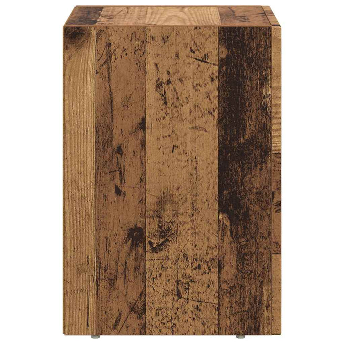 Noptieră 2 pcs Lemn vechi 29.5 x 35 x 50 cm Lemn compozit - WALTI WALTI