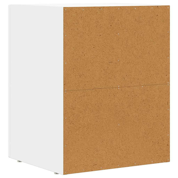 Noptieră 2 pcs Alb 40 x 35 x 50 cm Lemn compozit - WALTI WALTI
