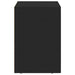 Noptieră 2 pcs Negru 40 x 35 x 50 cm Lemn compozit - WALTI WALTI