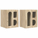 Noptieră 2 pcs Stejar Sonoma 40 x 35 x 50 cm Lemn compozit - WALTI WALTI