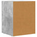 Noptieră Gri din beton 40 x 35 x 50 cm Lemn compozit - WALTI WALTI