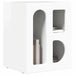 Noptieră 2 pcs Alb lucios 40 x 35 x 50 cm Lemn compozit - WALTI WALTI