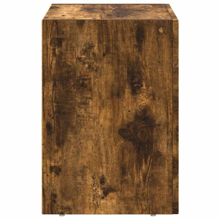 Noptieră 2 pcs Stejar fumuriu 40 x 35 x 50 cm Lemn compozit - WALTI WALTI