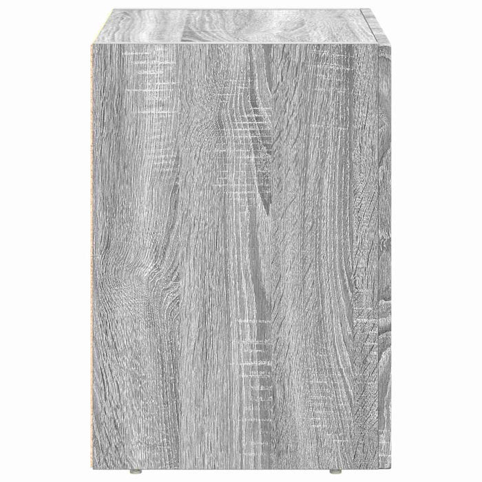 Noptieră Gri Sonoma 40 x 35 x 50 cm Lemn compozit - WALTI WALTI
