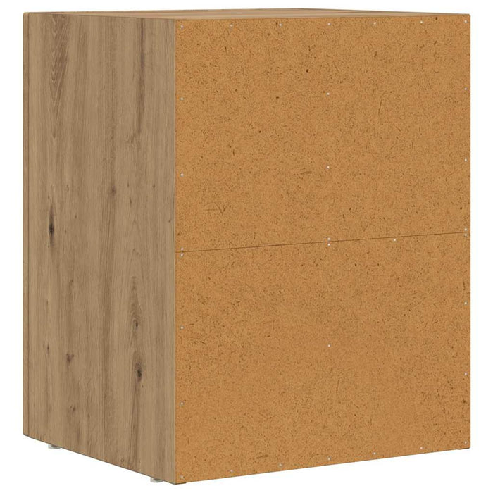 Noptieră Stejar Artizanal 40 x 35 x 50 cm Lemn compozit - WALTI WALTI