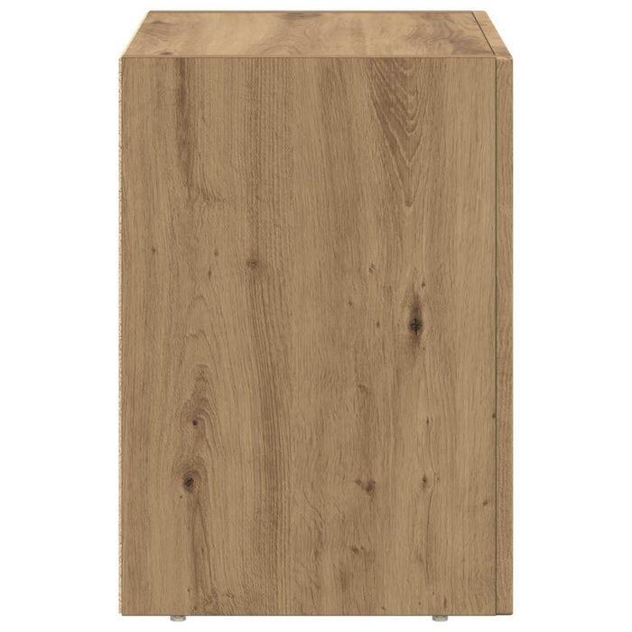 Noptieră Stejar Artizanal 40 x 35 x 50 cm Lemn compozit - WALTI WALTI