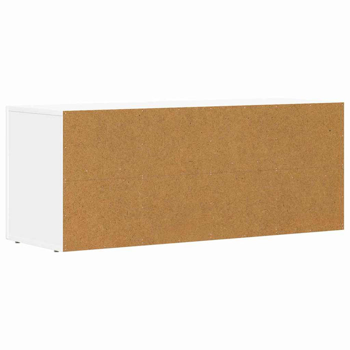 Cabinet TV Alb 100 x 35 x 40 cm Lemn compozit - WALTI WALTI