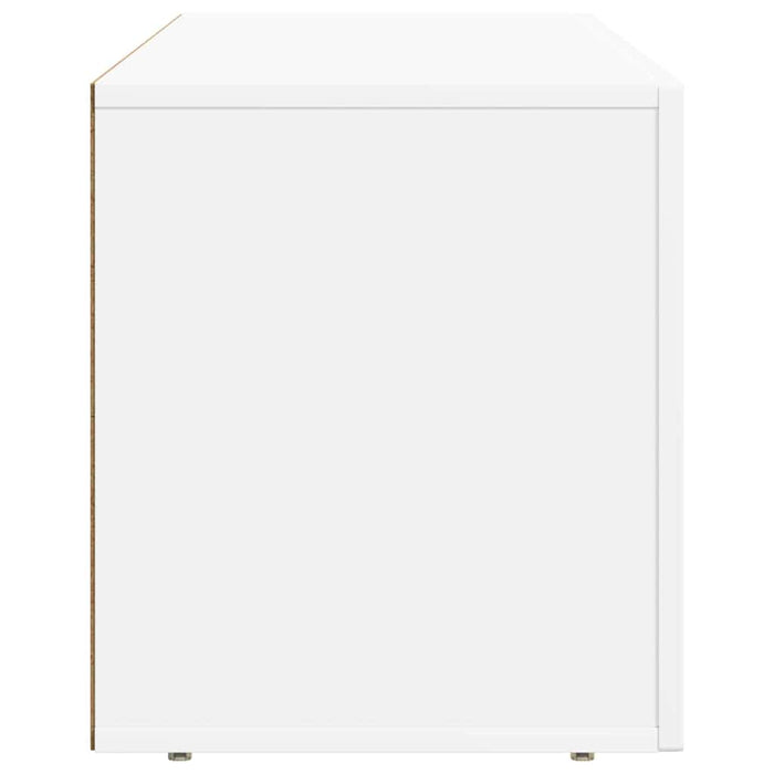Cabinet TV Alb 100 x 35 x 40 cm Lemn compozit - WALTI WALTI