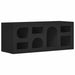 Cabinet TV Negru 100 x 35 x 40 cm Lemn compozit - WALTI WALTI