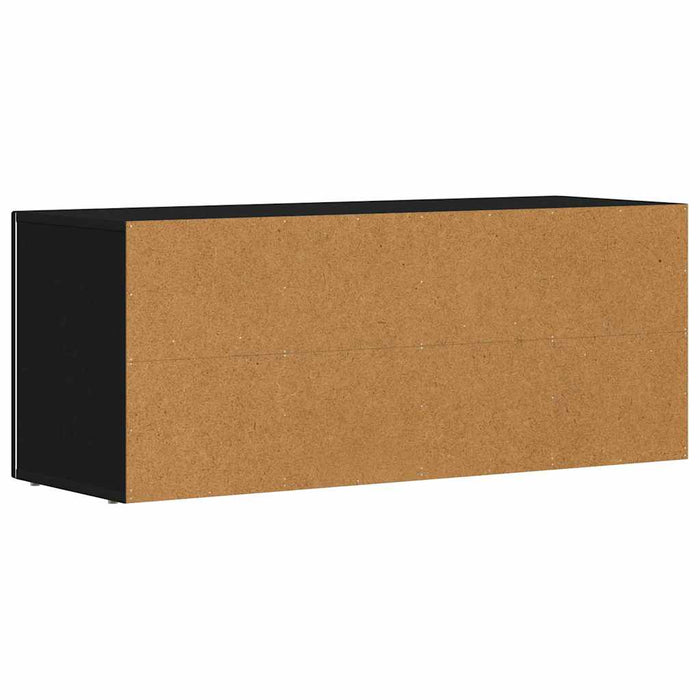 Cabinet TV Negru 100 x 35 x 40 cm Lemn compozit - WALTI WALTI