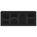 Cabinet TV Negru 100 x 35 x 40 cm Lemn compozit - WALTI WALTI