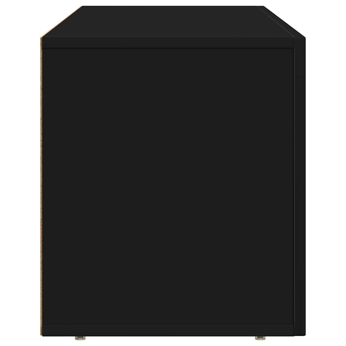 Cabinet TV Negru 100 x 35 x 40 cm Lemn compozit - WALTI WALTI
