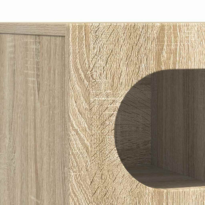 Cabinet TV Stejar Sonoma 100 x 35 x 40 cm Lemn compozit - WALTI WALTI