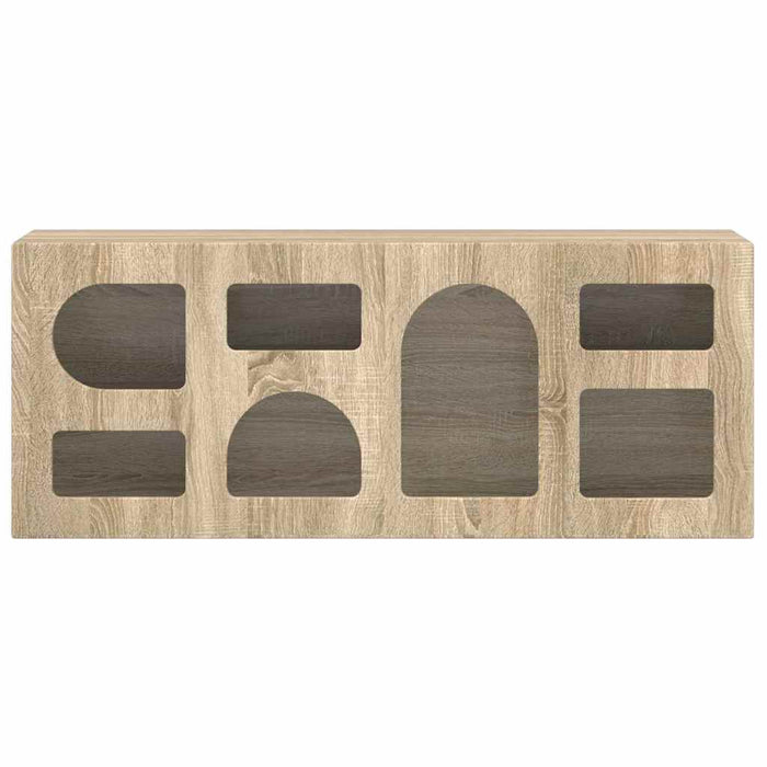 Cabinet TV Stejar Sonoma 100 x 35 x 40 cm Lemn compozit - WALTI WALTI
